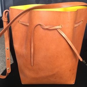 Mansur Gavriel Large Cammello Bucket Bag